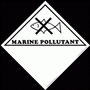 Marine Pollutant (Vinyl) Label - 10-3/4