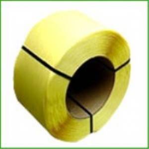 1/4 in. Yellow Embossed Machine Polyproylene Strapping - .024