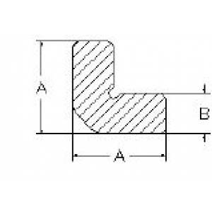 Blue L-Channel Edge Foam (72