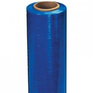 Blue Tinted Hand Stretch Film - 80 Gauge - 15