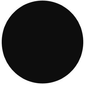 Black Circle Label - 1