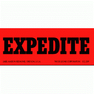 Expedite Label - 1