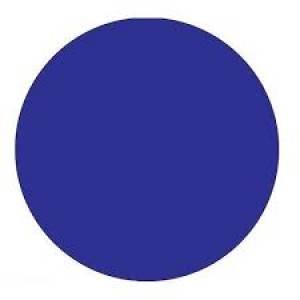 Dark Blue Inventory Circle Labels - 2