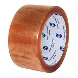 Clear Natural Rubber Packaging Tape - 2.3 Mil - 2