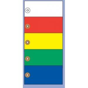 Green Wired Tag - #8 6-1/4