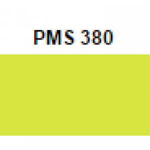 Green (PMS 380) Thermal Transfer Label Perfed - 3