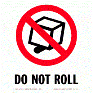 International Do Not Roll Label - 3