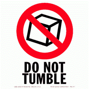 International Do Not Tumble Label - 3