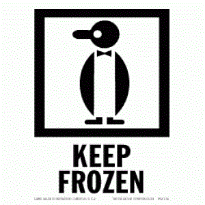 International Keep Frozen Label - 3