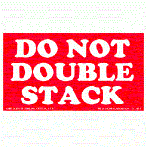 Do Not Double Stack Label - 3