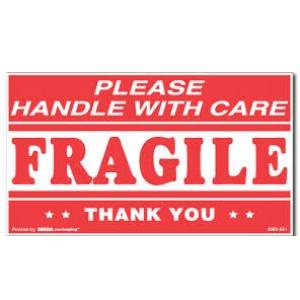 Fragile Please Handle With Care Label - 3