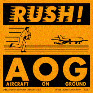 Rush! AOG Label - 4