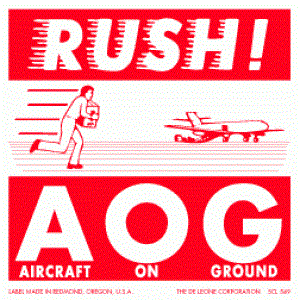 Rush! AOG Label - 4