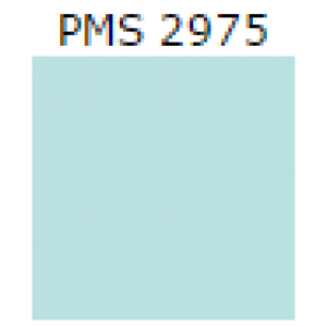 LT Blue (PMS 2975) Thermal Label Perforated - 4