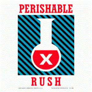 Perishable Rush Label - 4