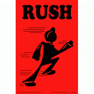 Rush Label - 4