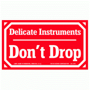Delicate Instruments Label - 3