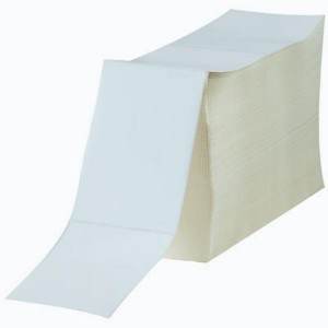 Fanfold Thermal Transfer Label Perforated - 4