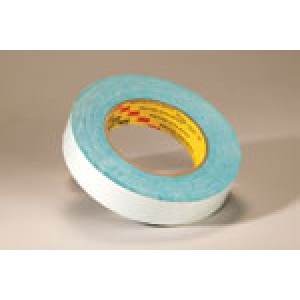 3M 9038B Repulpable Double Coated Web Splicing Tape Blue, 2 in x 60 yd