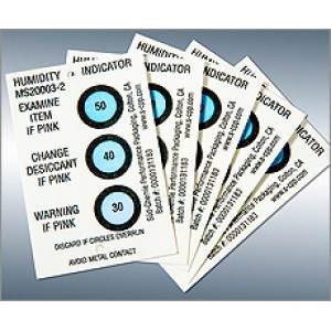 Three Spot Humidity Indicator Card MS123