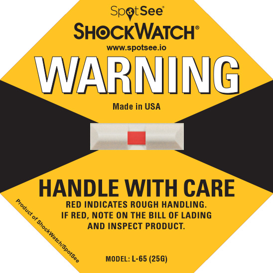 25G ShockWatch Impact Label