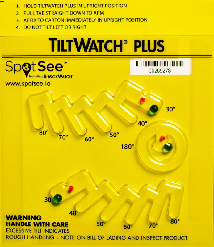 TiltWatch Plus Tilt Indicator