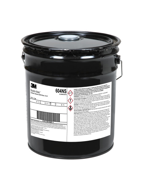 3M™ Scotch-Weld™ Urethane Adhesive 604NS, Black, Part B, 5 Gallon Drum