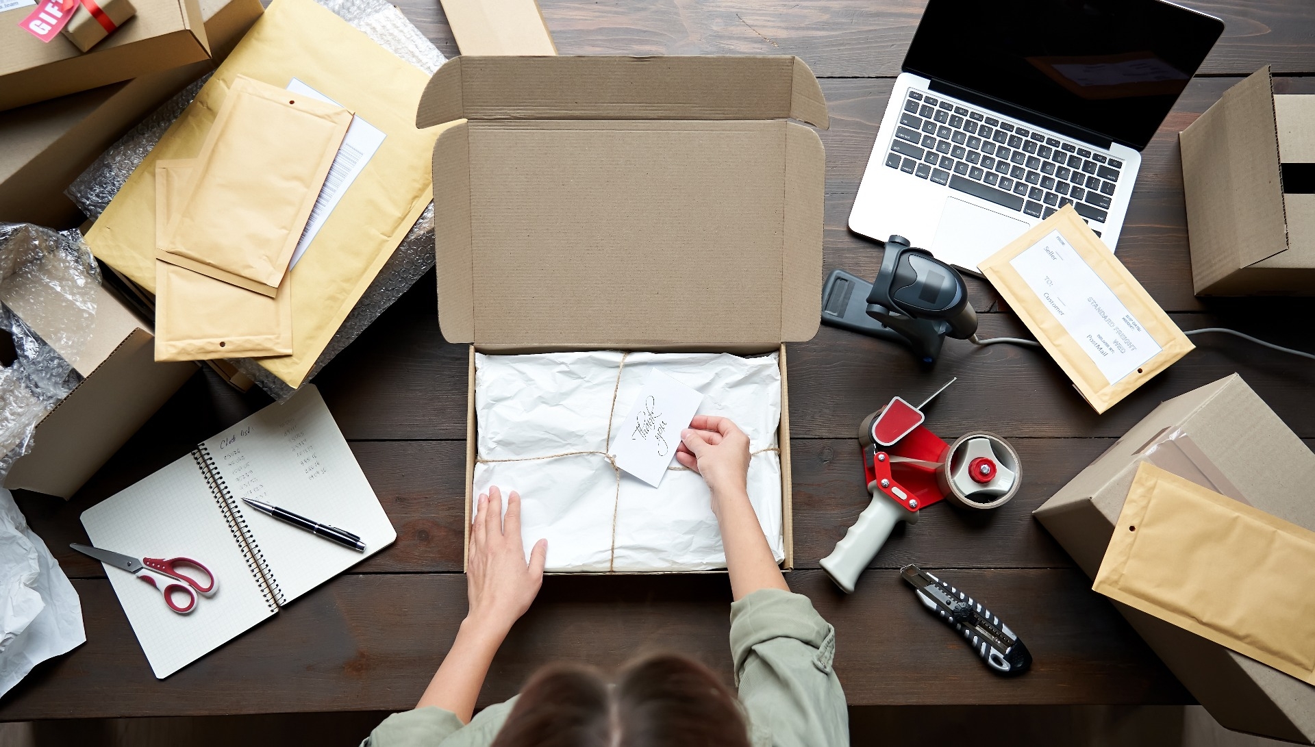 Business on sale packaging supplies
