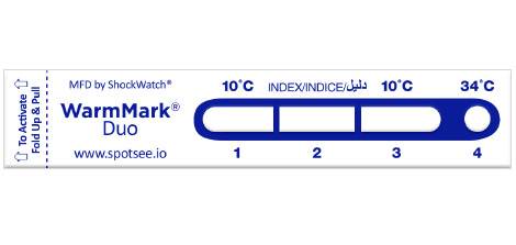 WarmMark Duo Temperature Indicator