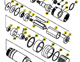 Air Motor Parts for Signode WP-2