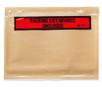 3M F1 Full Print Packing List Envelope - 4-1/2 in. x 5-1/2 in.