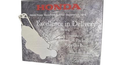 IPS Packaging wins excellence in delivery award
