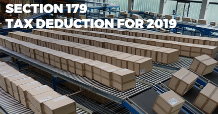 Section 179: Packaging Equipment Tax Deduction for 2019